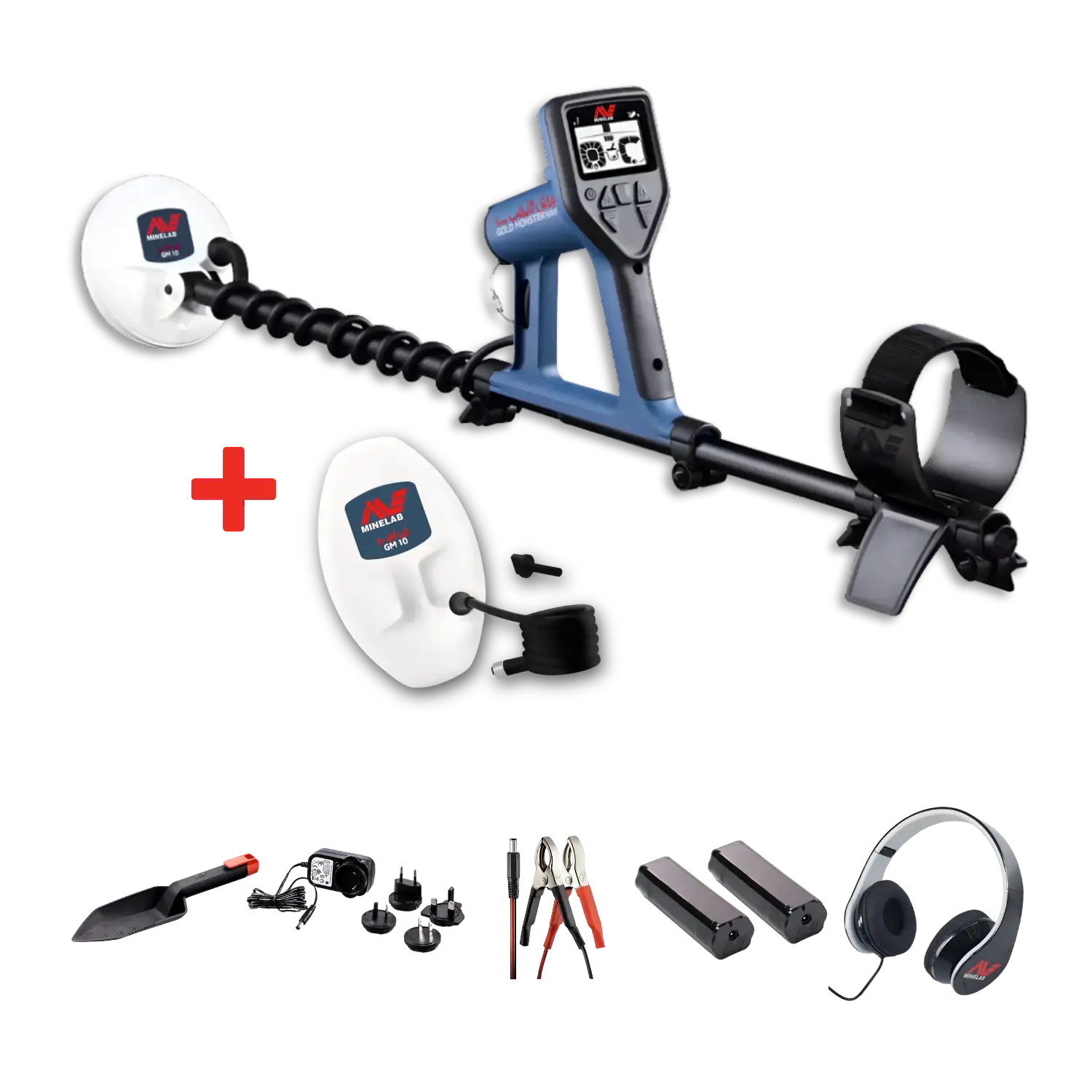 GOLD MONSTER 1000 CON BOBINAS DE 5 Y 10 PULGADAS