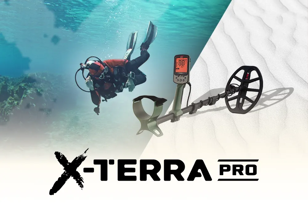 ¡Busca tesoros submarinos con X-Terra Pro!