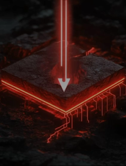 5 niveles de indicación de profundidad