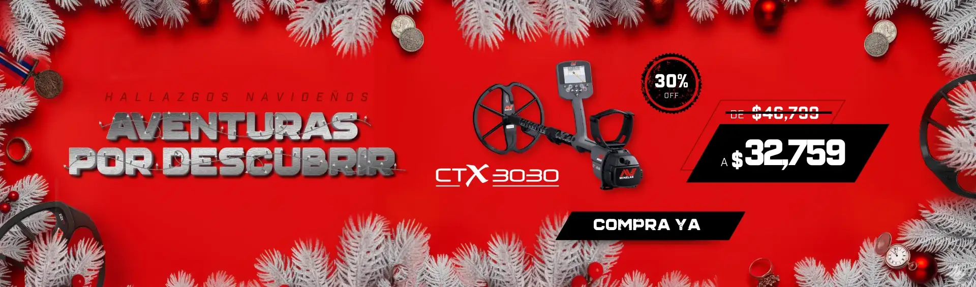 Banner DICIEMBRE DETECT SALE 2025 CTX3030