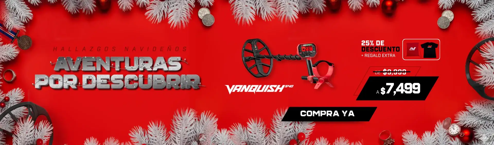 Banner DICIEMBRE DETECT SALE 2025 VANQUISH 540